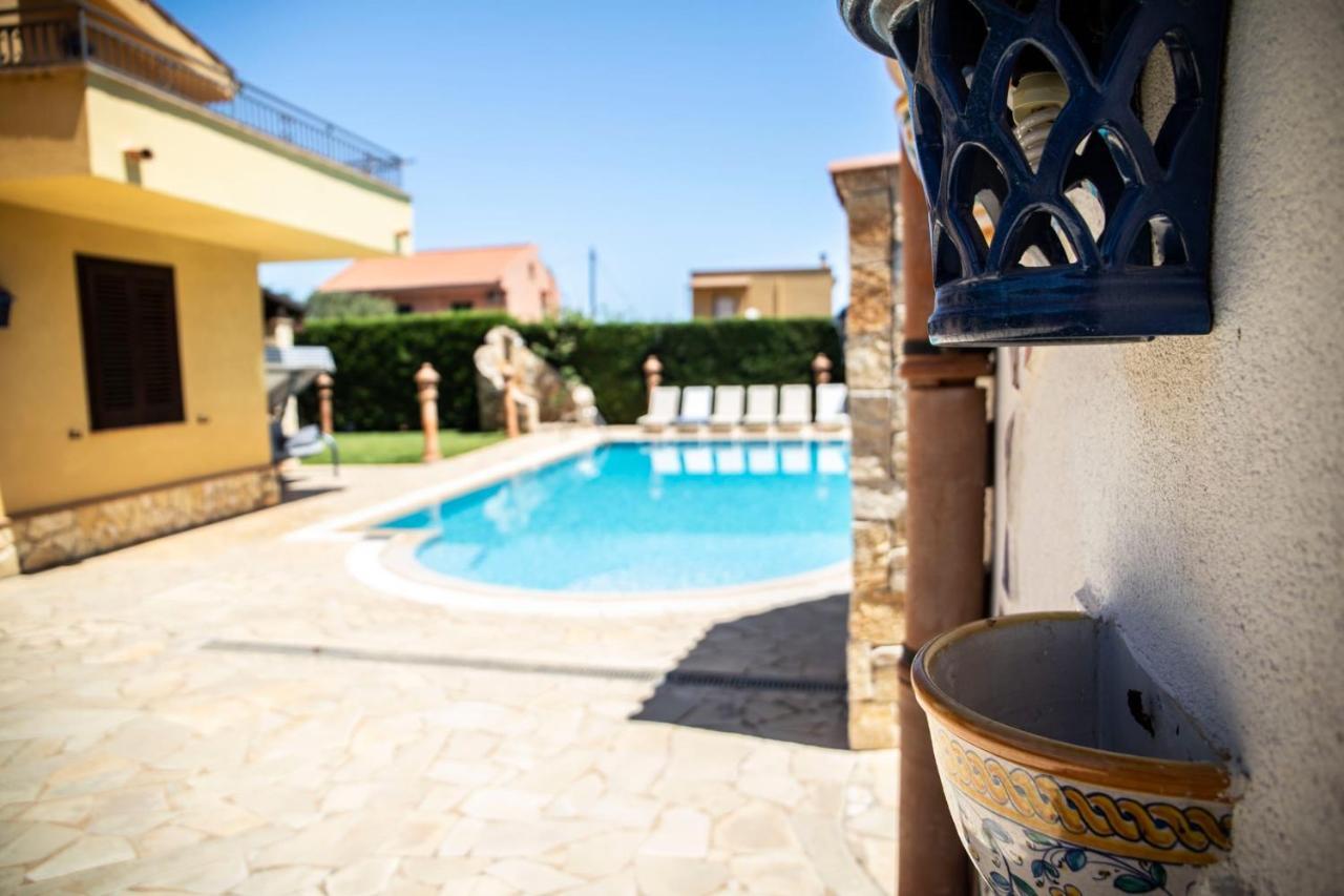 Dimora Fanale, Villa Esclusiva Con Piscina Privata - Fanale Rentals Altavilla Milicia Luaran gambar